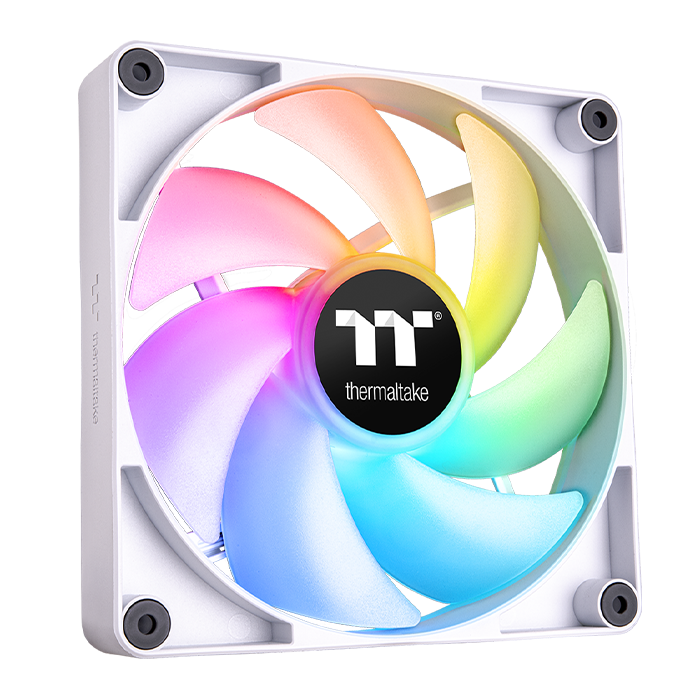 CT120 ARGB Sync PC Cooling Fan White (2-Fan Pack)