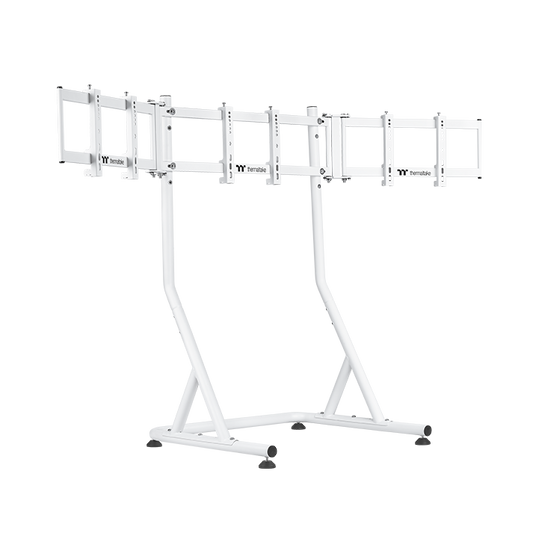 Triple Racing Monitor Stand Snow - Thermaltake Toughstore