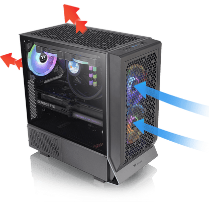 Ceres 300 TG ARGB Black - Thermaltake Toughstore