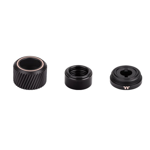 Pacific SF Hard Tube 16mm OD Compression Matte Black DIY LCS Fittings