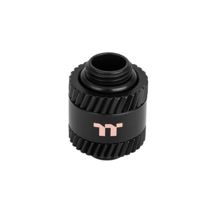 Pacific SF Male to Male 20mm Extender Matte Black DIY LCS Fittings