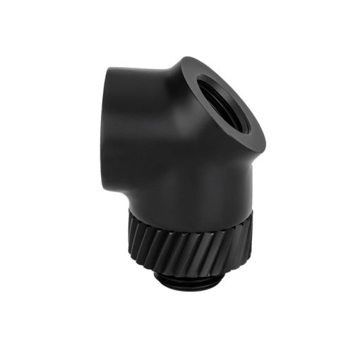 Pacific SF 45 & 90 Degree Adapter Matte Black DIY LCS Fittings