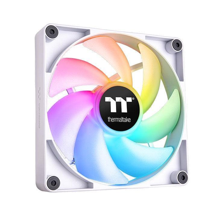 CT120 ARGB Sync PC Cooling Fan White (2-Fan Pack) - Thermaltake Toughstore