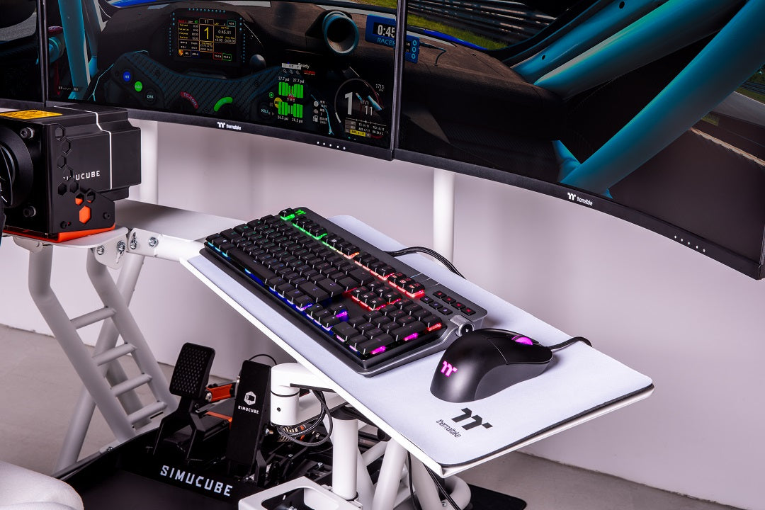 Clavier et plateau de souris Sim Racing