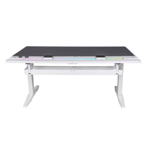 G700 RGB White Gaming Desk