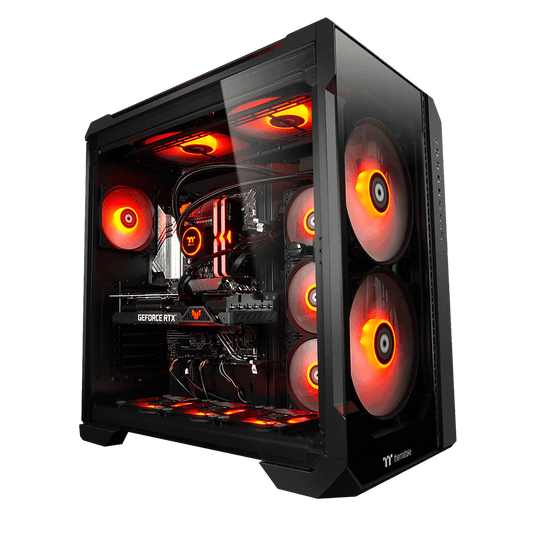 Ganymed V2 Black Gaming PC - Thermaltake Toughstore