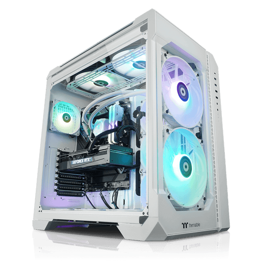 Ganymed V2 Snow Gaming PC - Thermaltake Toughstore