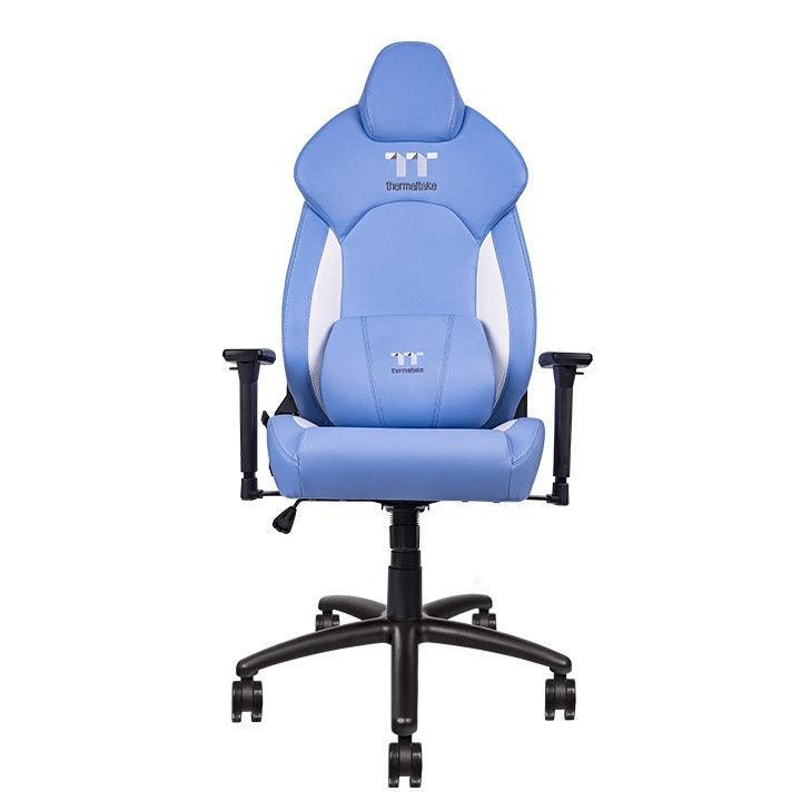 GGC V Comfort Series Gaming Chair Blue & White - Thermaltake Toughstore