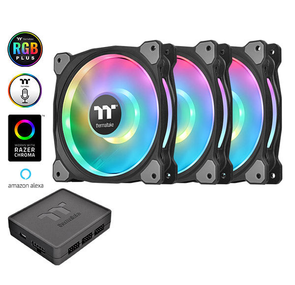 Riing Duo 14 RGB Radiator Fan 3 Pack Dual Riing