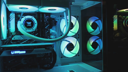 Thermaltake WaterFlow V270i Snow Gaming PC