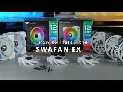 SWAFAN EX12 ARGB Sync PC Cooling Fan (3-Fan Pack)