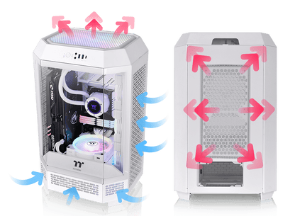 The Tower 300 Snow White - Thermaltake Toughstore