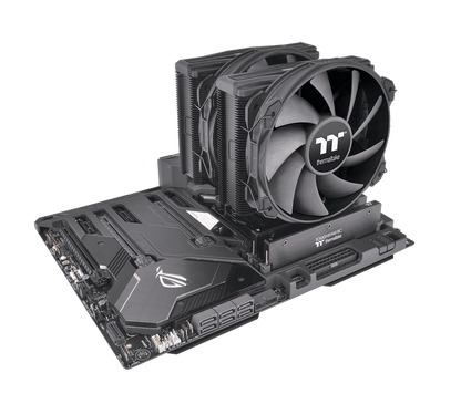 TOUGHAIR 710 Black Air Cooler Full Black - Thermaltake Toughstore