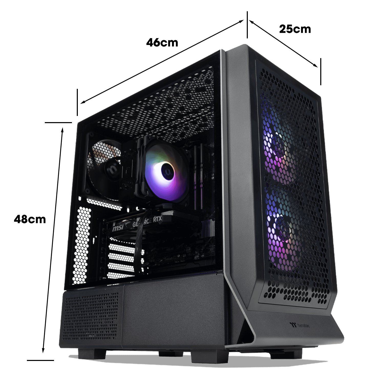 Toughline Air C300i Gaming PC - Thermaltake Toughstore