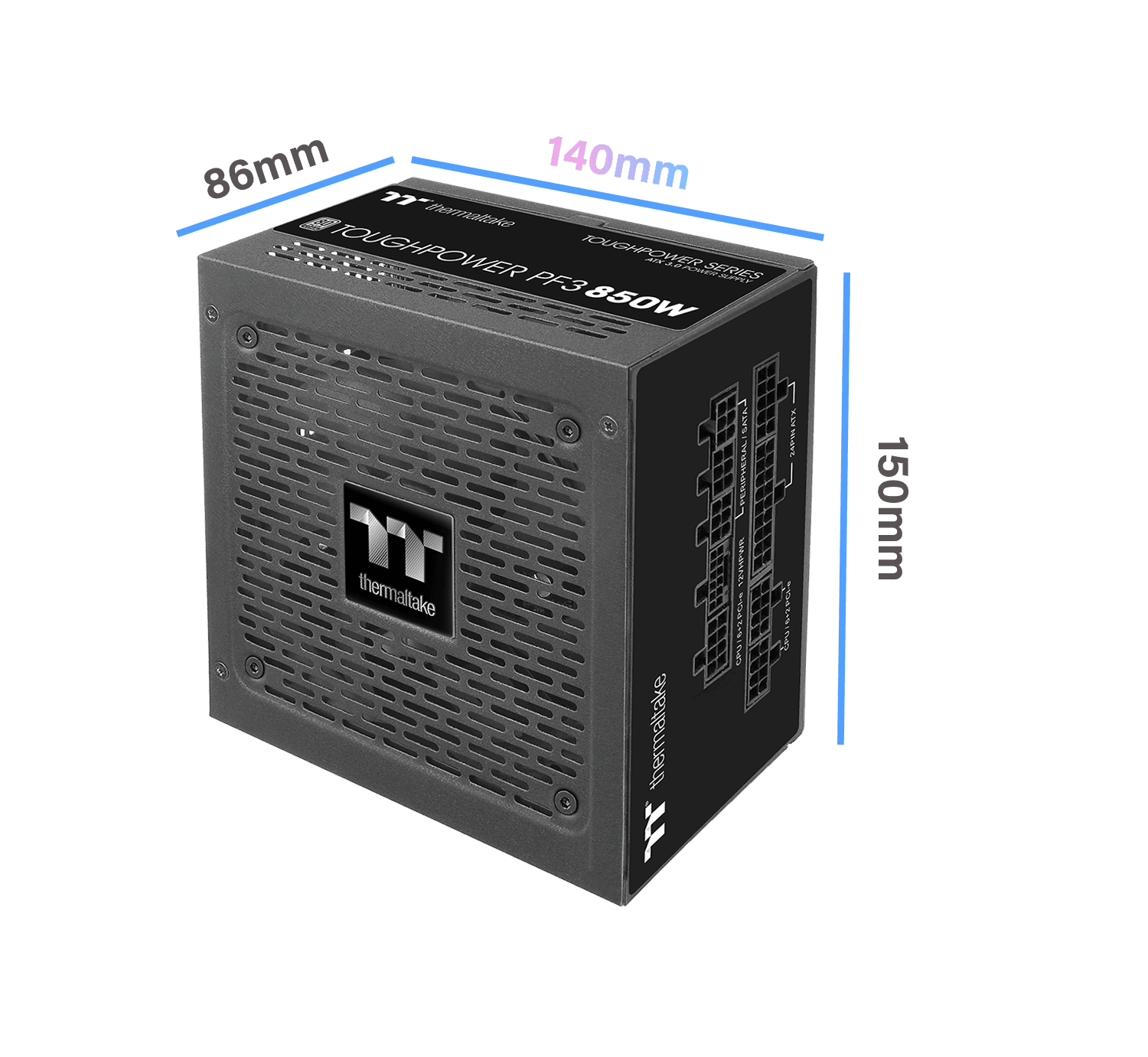 Toughpower PF3 850 Watt - Thermaltake Toughstore